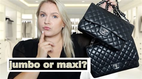 chanel jumbo vs maxi